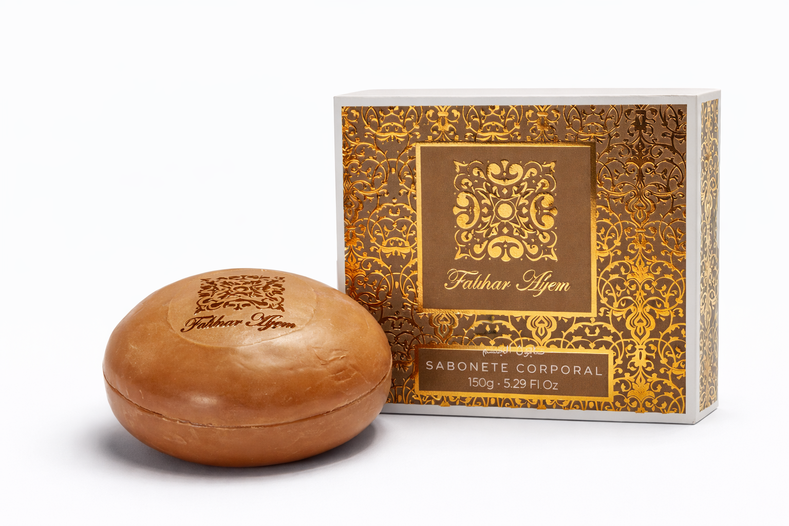 Fakhar Rose Afeer - Sabonete em barra Unitário 150 g