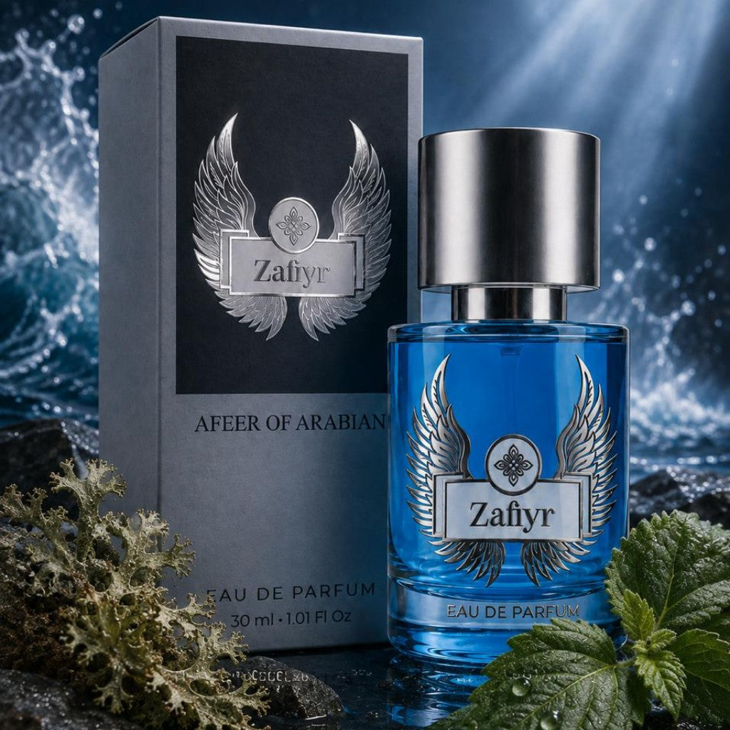 Perfume Miniatura Zafyir Miniatura 30ml Selo Afeer Eau De Parfum Fixação Intensa
