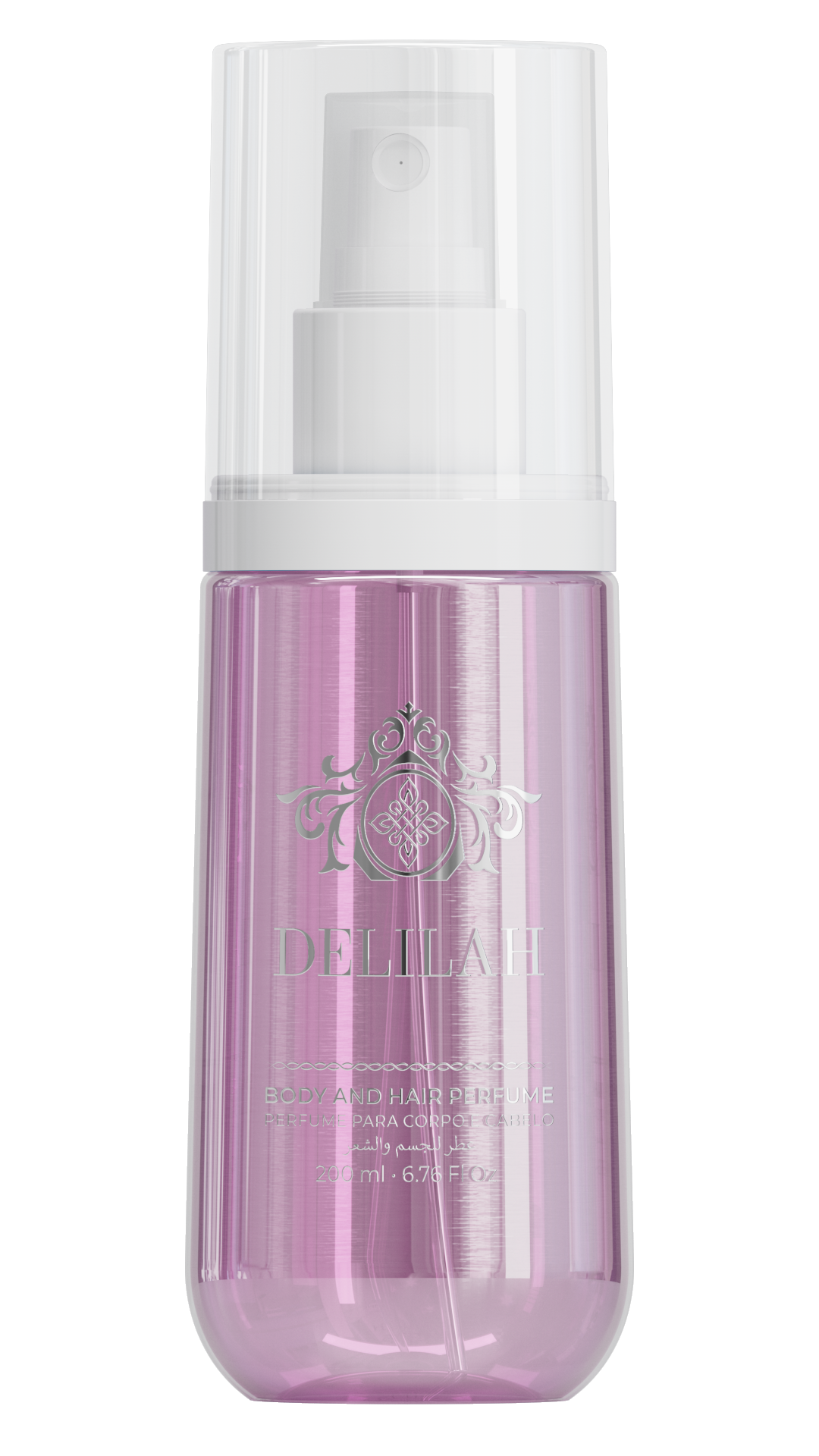 Body and Hair Perfume Delilah 200ml – Perfume Feminino para Corpo e Cabelo