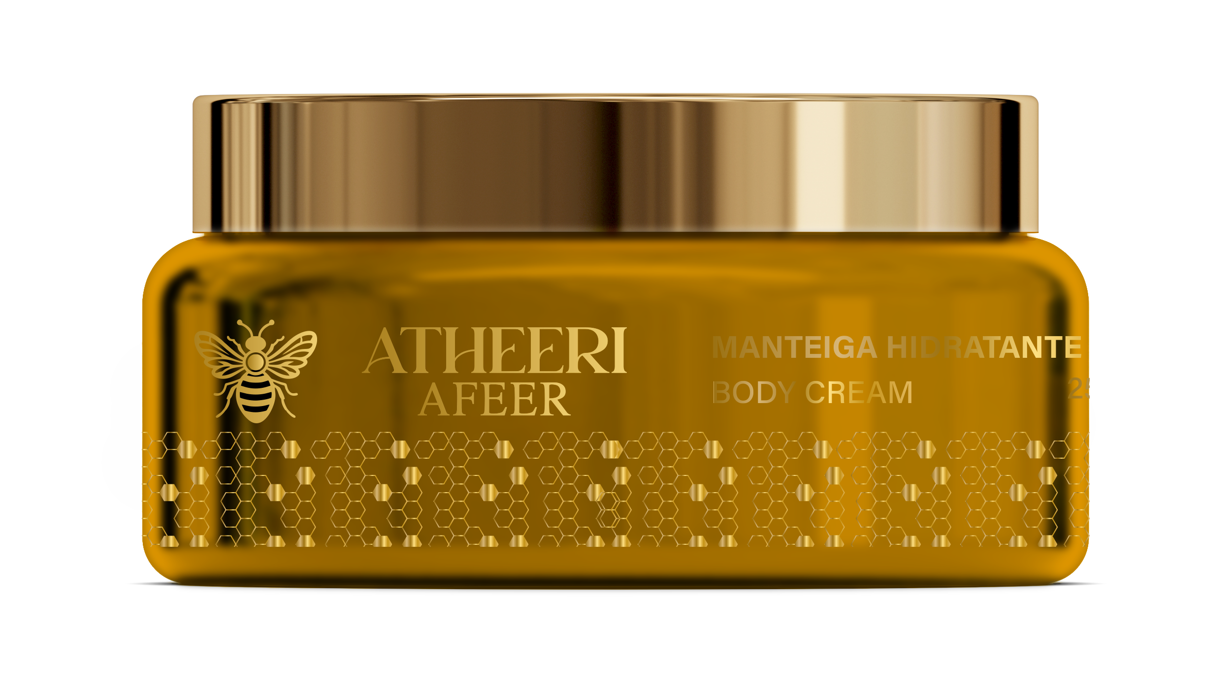 Manteiga Hidratante Corporal Atheeri 250g – Body Cream Vegano