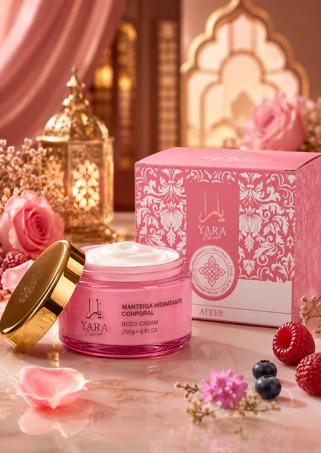 YARA ELIXIR AFEER - MANTEIGA HIDRATANTE CORPORAL 250g