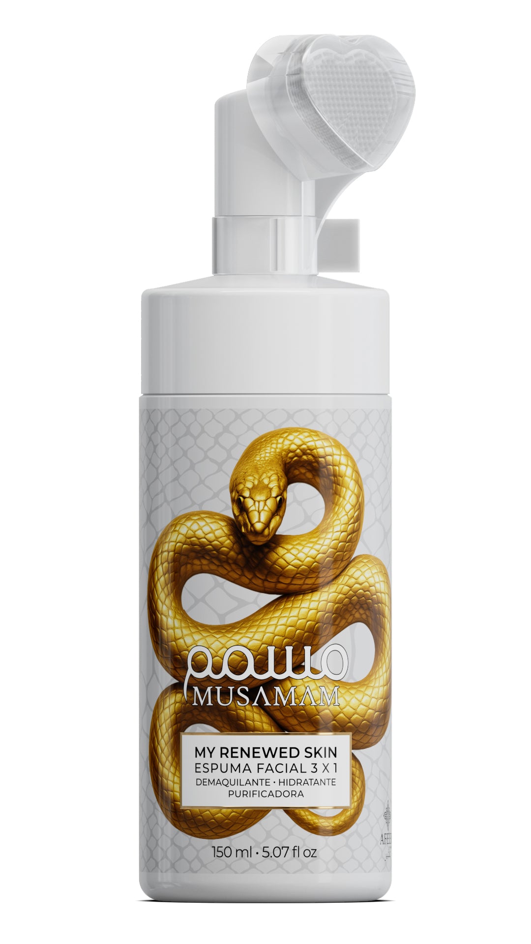 Espuma Facial 3 em 1 Musamam White Intense 150ml