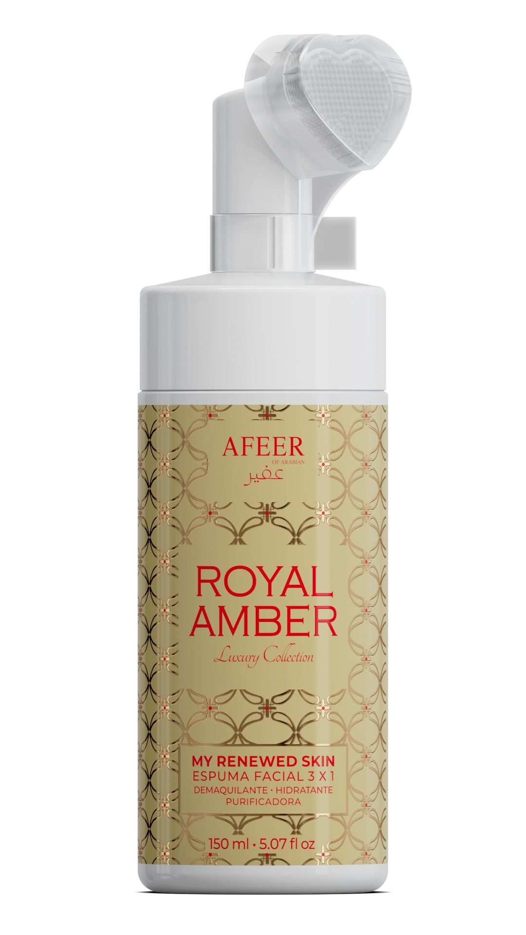 Espuma Facial 3 em 1 Royal Amber 150ml