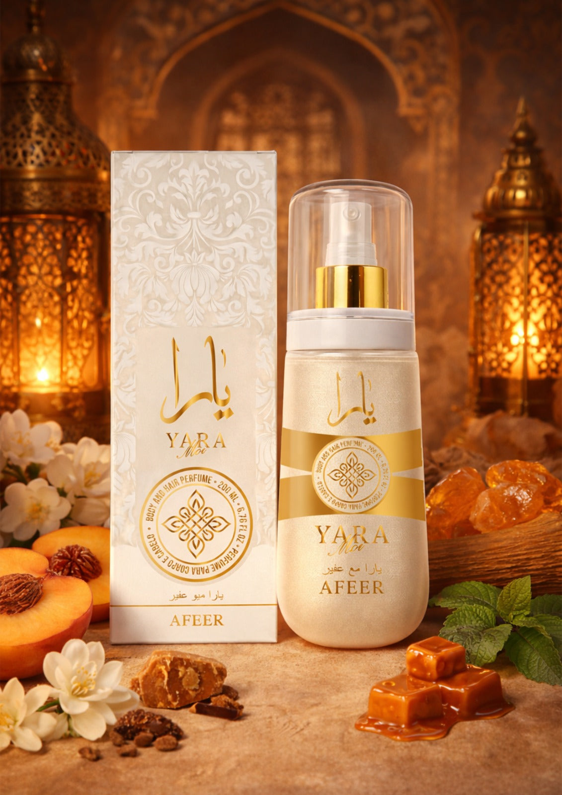 Yara Moi Body And Hair Perfume 200 ml - Cabelo e Corpo