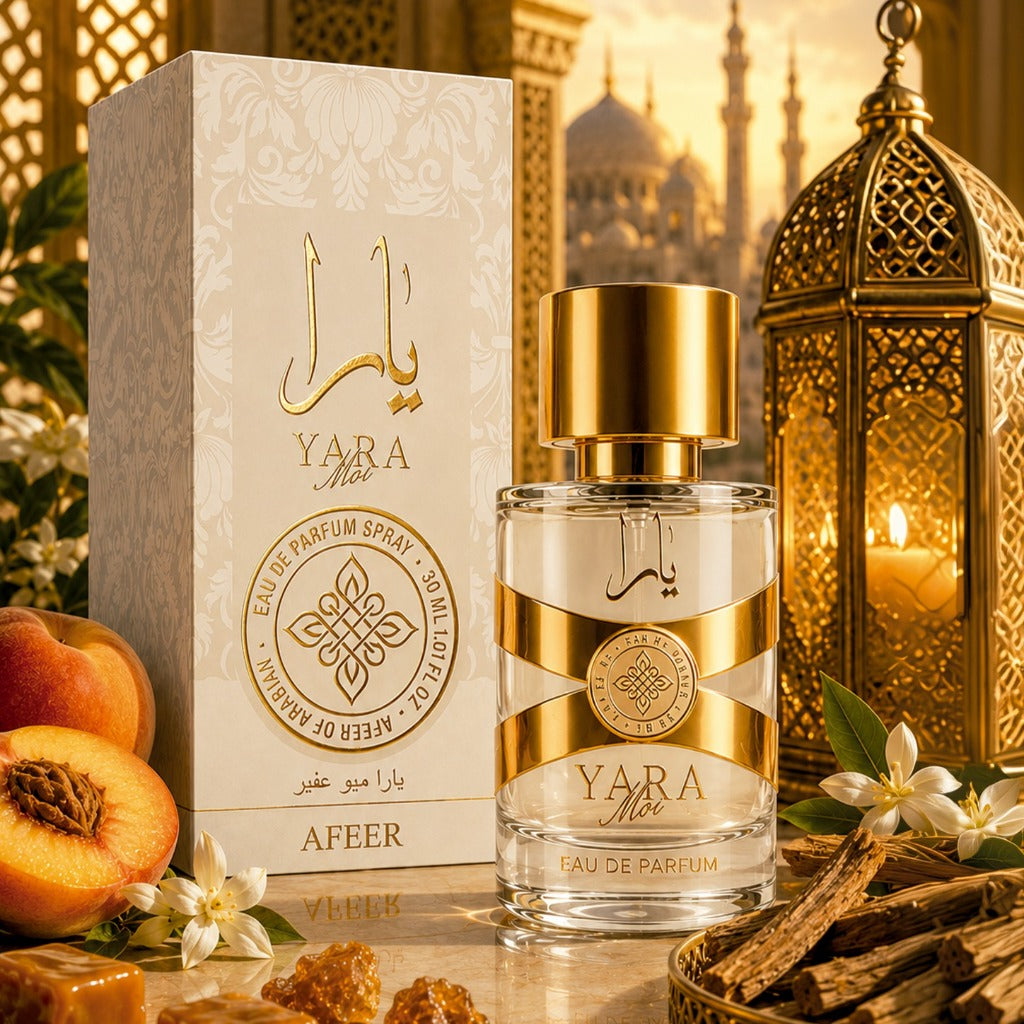 Perfume Miniatura Yara Moi Miniatura 30ml Selo Afeer Eau De Parfum Fixação Intensa