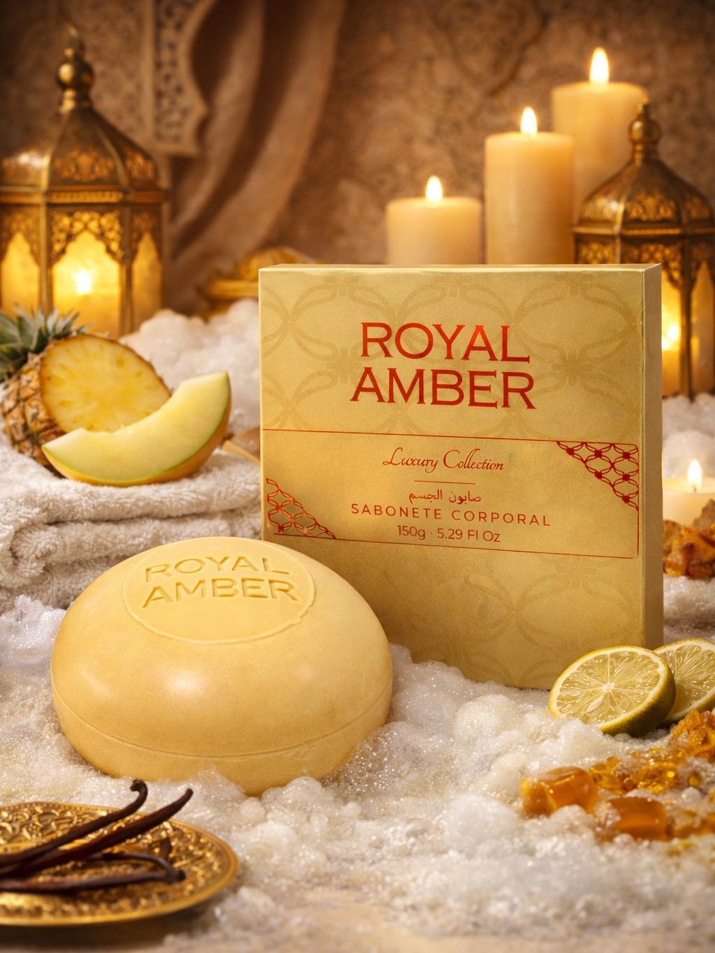 Kit Royal Amber ( Body Splash + Body Cream )