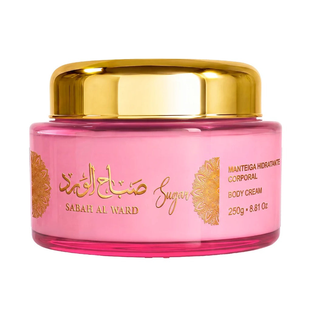 MANTEIGA HIDRATANTE CORPORAL SABAH AL WARD SUGAR 250g